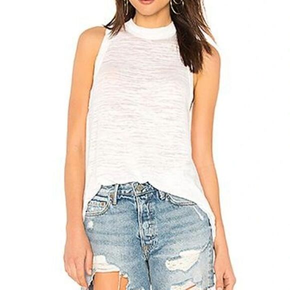 Free people we the free brisbane tank in white, xs - Picture 12 of 13